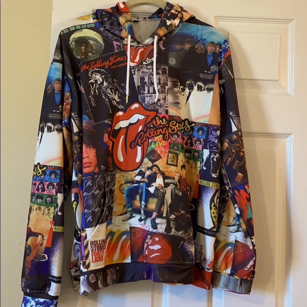 The Rolling Stones Graffiti Hoodie 🌟RARE🌟